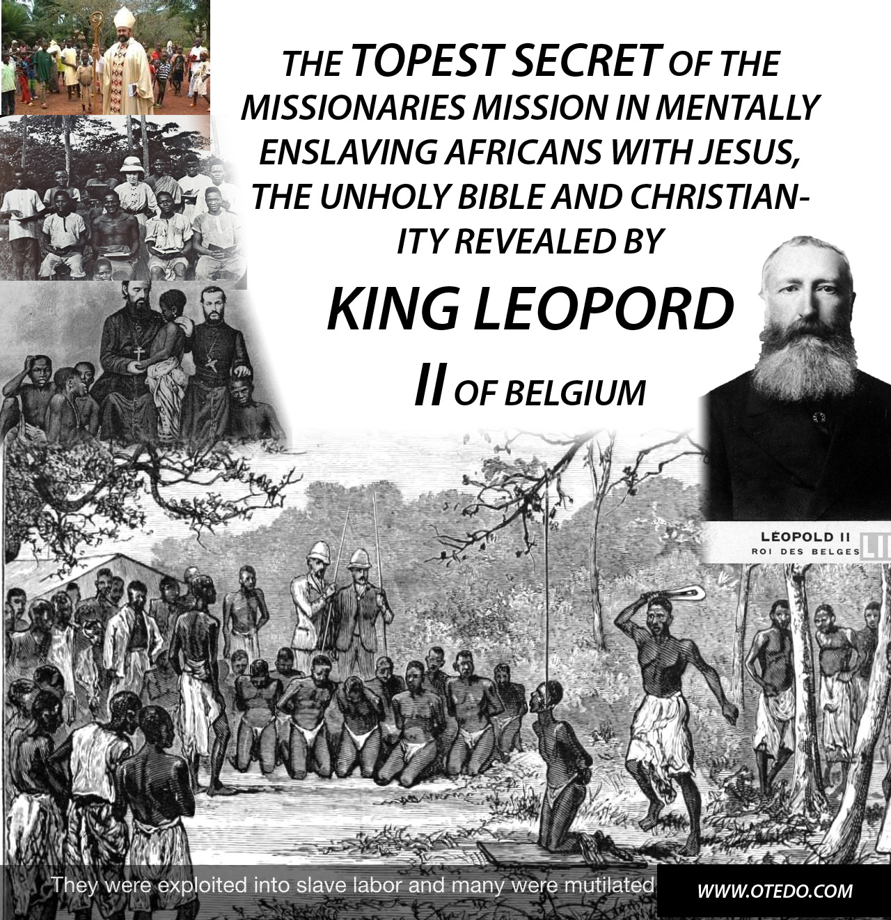 The Quest For Africa's True Identity, History & Culture: Letter from King Leopold II of Belgium to Colonial Missionaries, 1883